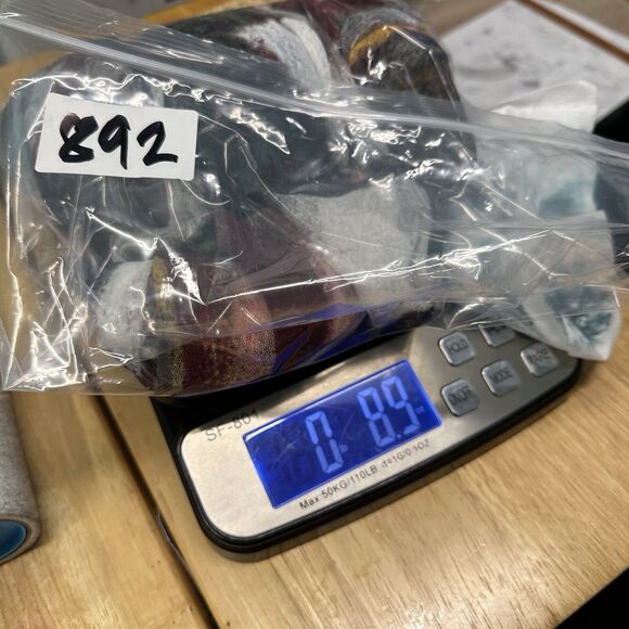 Ali Miles Black Red Geometric Artsy Abstract Shawl Neckline Cardigan Sheer Sz. S - Picture 14 of 14